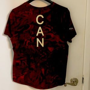 Great little LuluLemon Canada t-shirt.   Tags removed.  Size 8